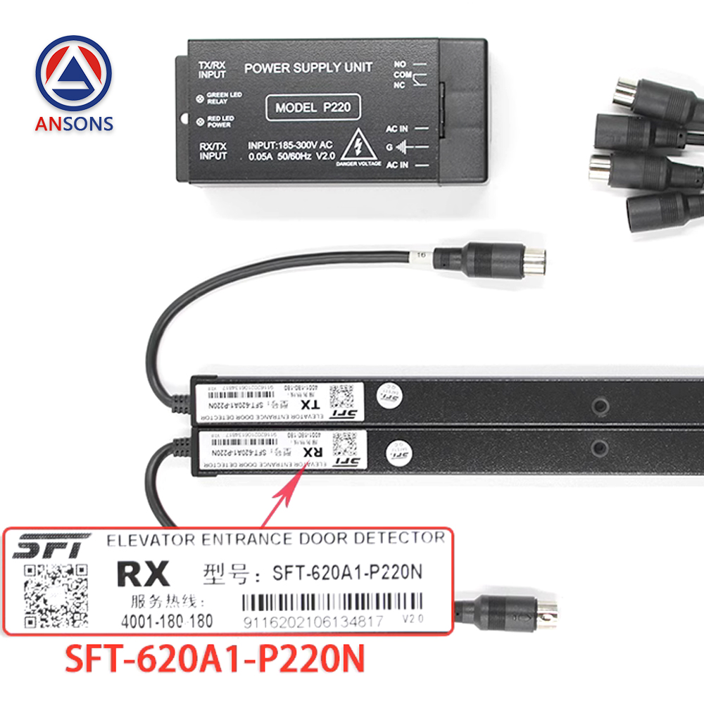SFT Elevator Light Curtain SFT-620A1-P220N  SFT-623A1 SFT-626A1-P220N SFT-627A1-P220N SFT-632A1-P220N 633A1-P220N SFT-635A1-P220N SFT-636A1-P220N SFT-820A1-P220N SFT-824A1-P220N SFT-832A1-P220N SFT-834A1-P220N Door Sensor Photocell Ansons Lift Spare Parts