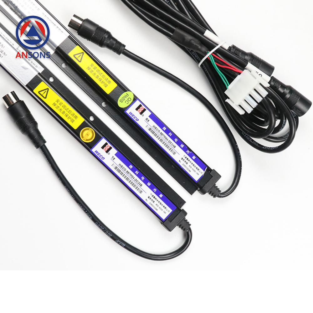 WECO For OTIS Elevator Light Curtain WECO-957M84-DC24B HAA24590K1 DAA24591E6 Door Sensor Photocell Ansons Lift Spare Parts