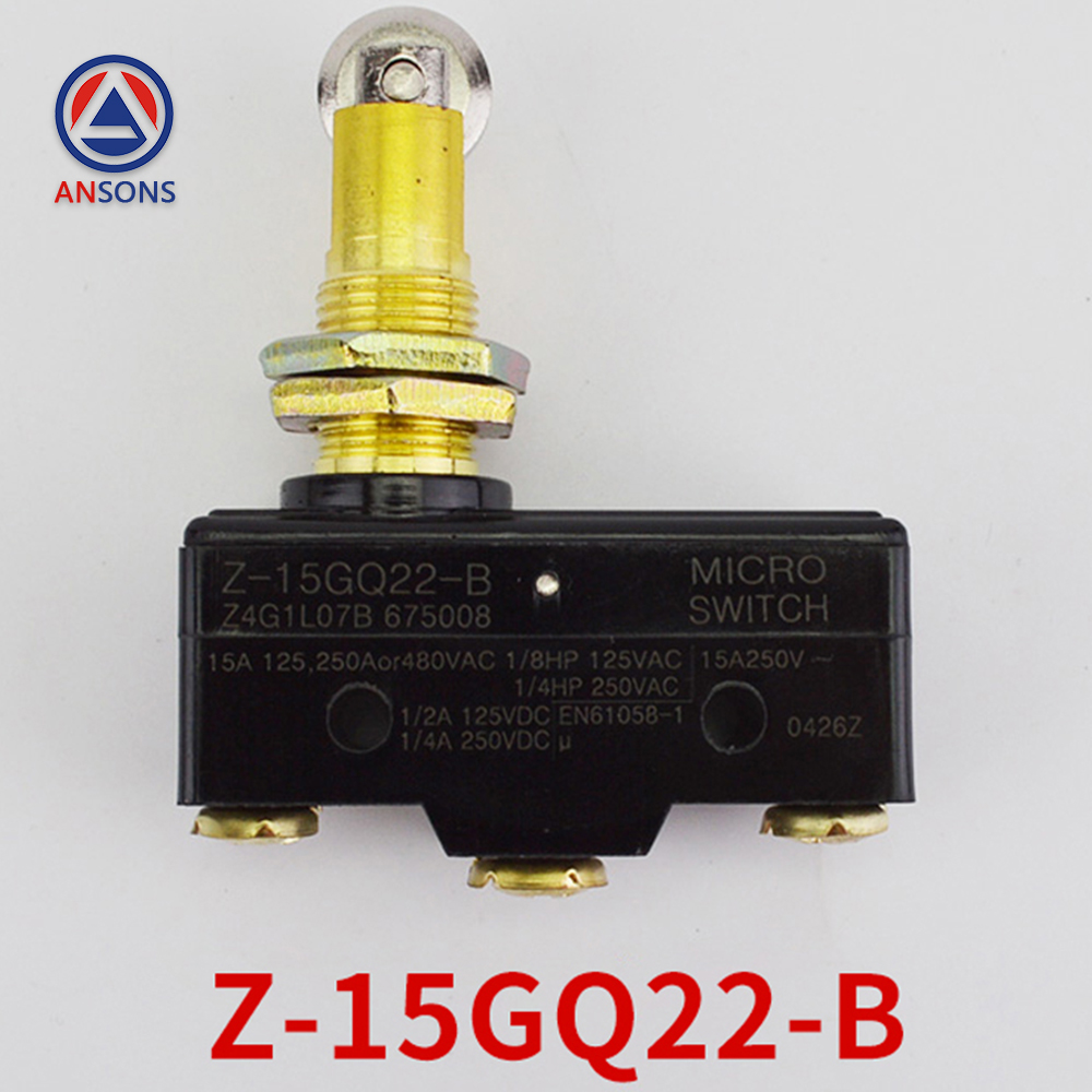 Hitachi Elevator Micro Switch Z-15GD-B 15GQ22-B 15GW-B Holding Brake Safety Contact Plate Overload Ansons Lift Spare Parts