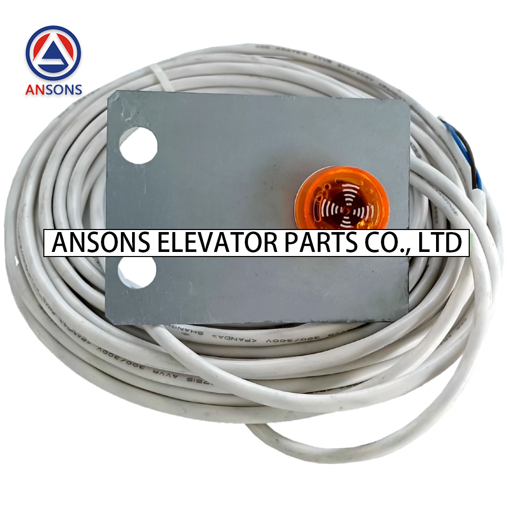 Mitsubishi Elevator Car Bottom Buzzer Component Sound And Light Alarm P231023C142G12/02 Ansons Lift Spare Parts