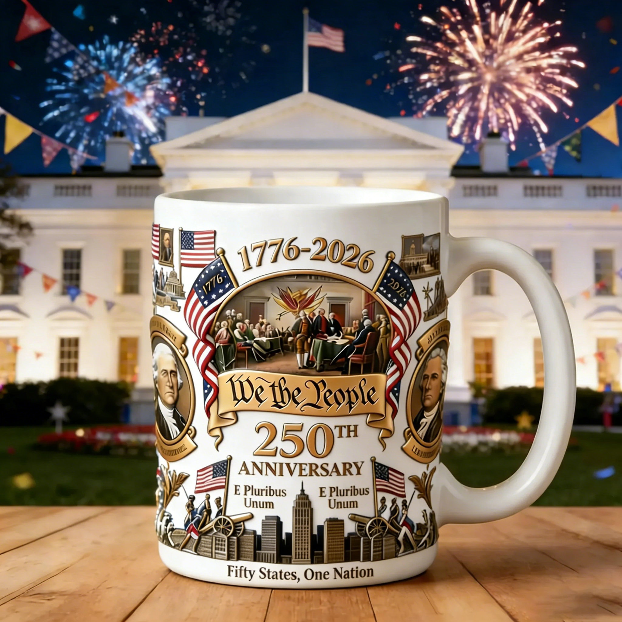 US 250th Anniversary Mug