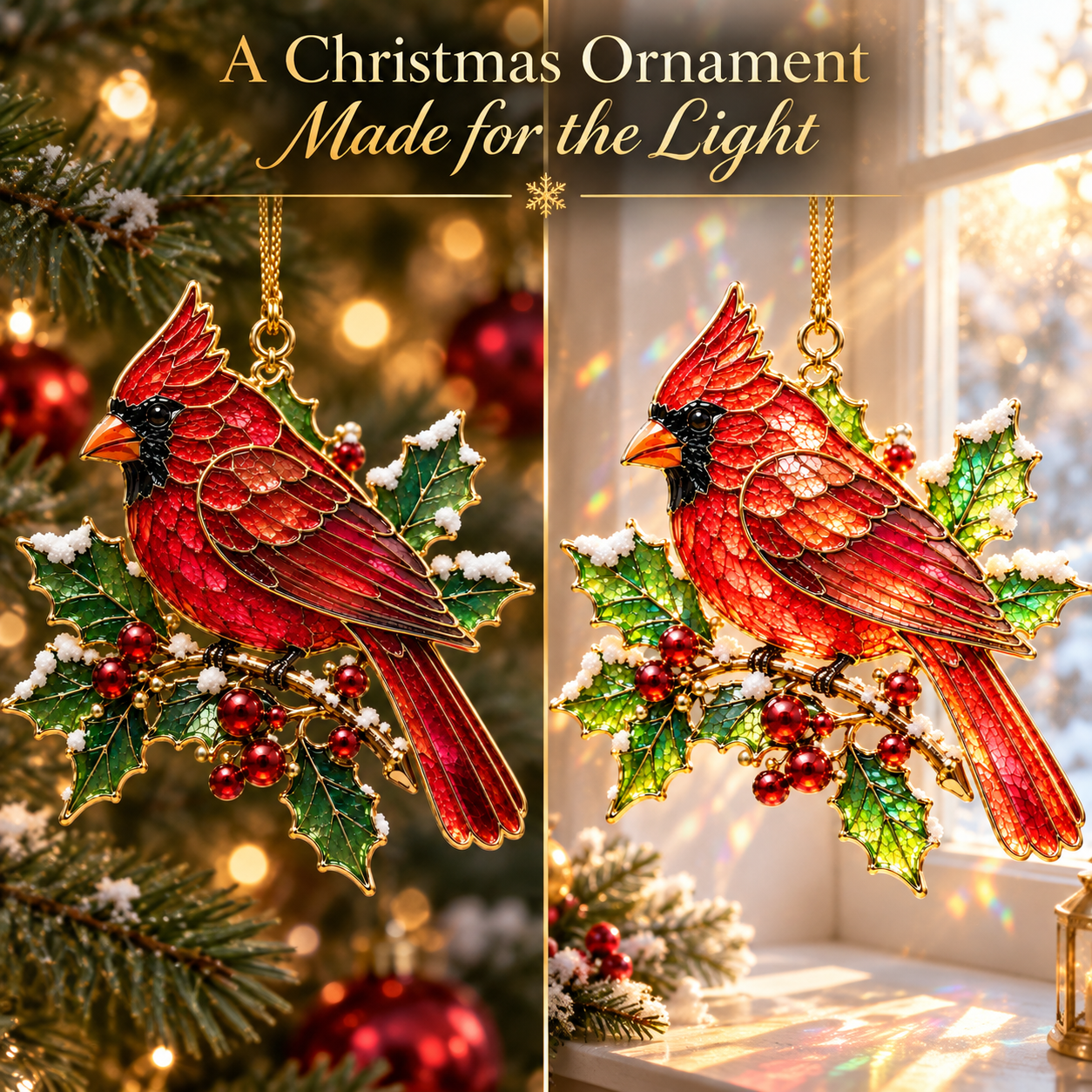❄️Winter Bird Christmas Ornament Collection