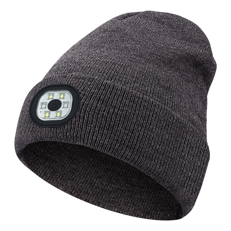 Stay Warm Bluetooth Hat with Light
