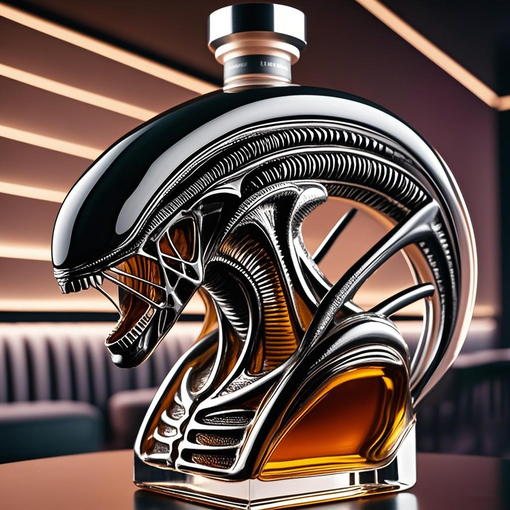 Xenomorph Whiskey Bottle