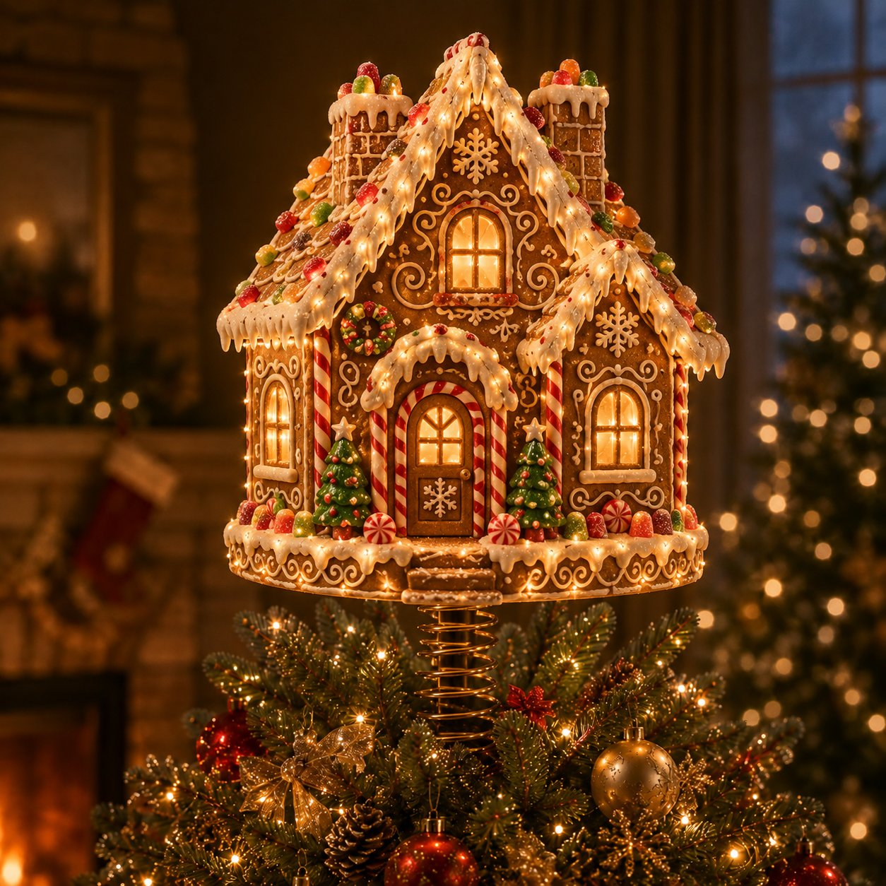 ⏳ Last Day 49% OFF – 🎅 Lighted Christmas Tree Topper Collection ✨