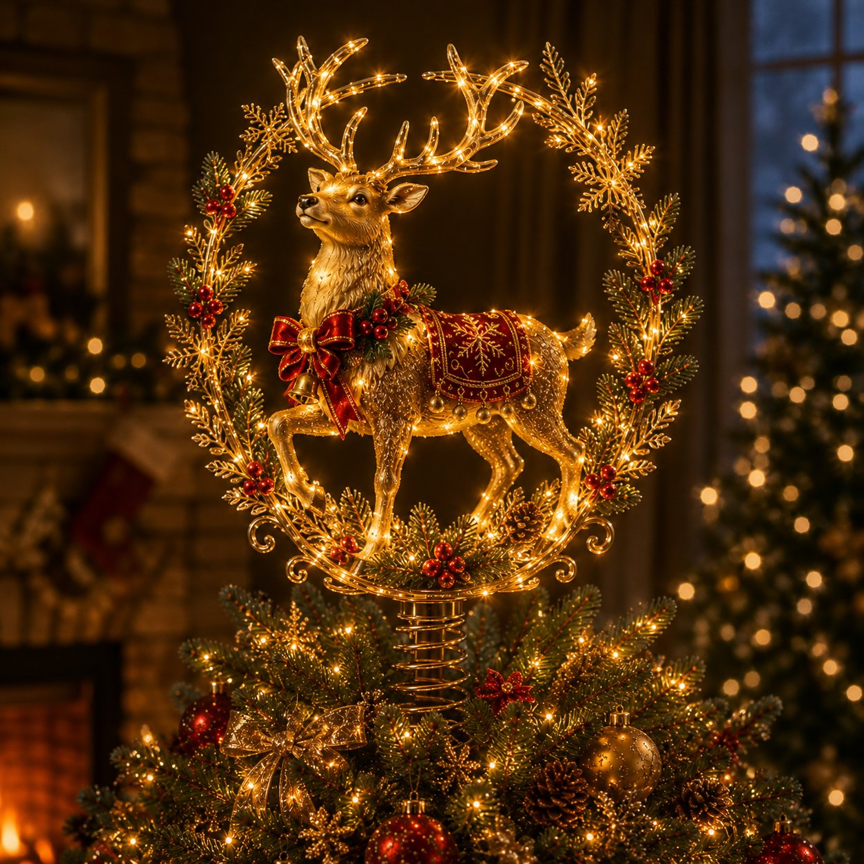 ⏳ Last Day 49% OFF – 🎅 Lighted Christmas Tree Topper Collection ✨