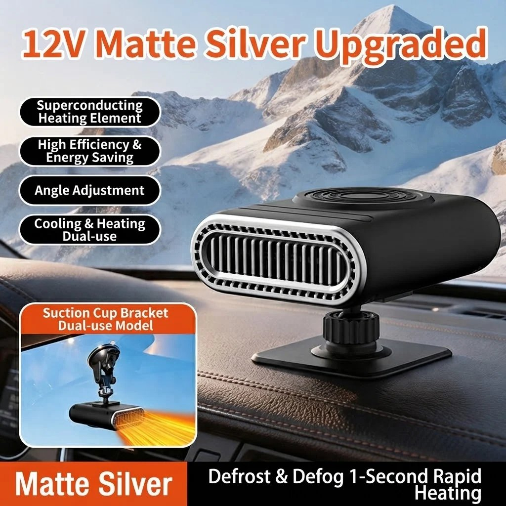 Limited Time Promotion 50% OFF-2-in-1 Portable Car Heater and Windshield Defroster