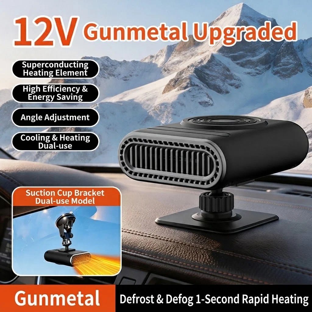 Limited Time Promotion 50% OFF-2-in-1 Portable Car Heater and Windshield Defroster