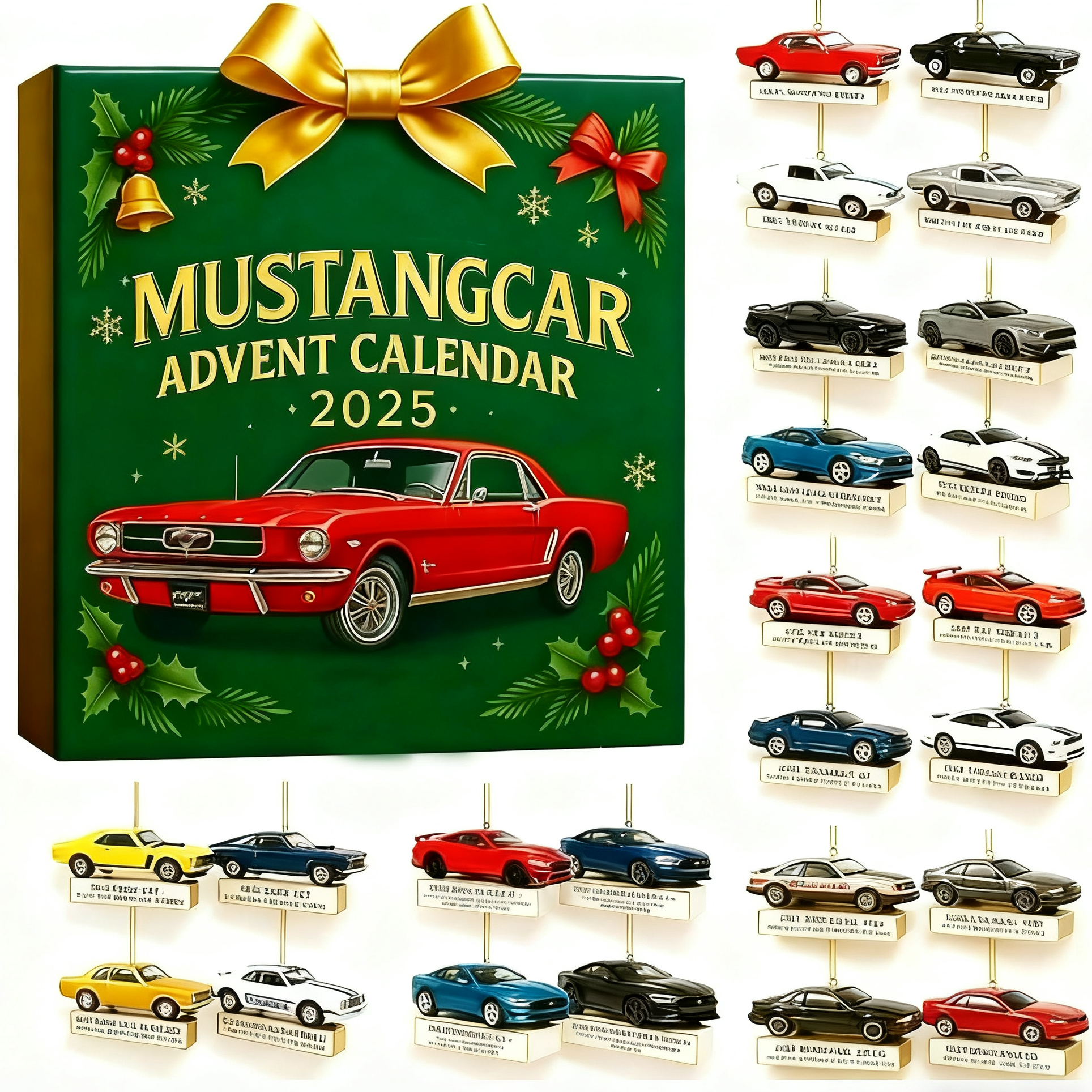 🎄2025 Christmas Car Model Advent Calendar
