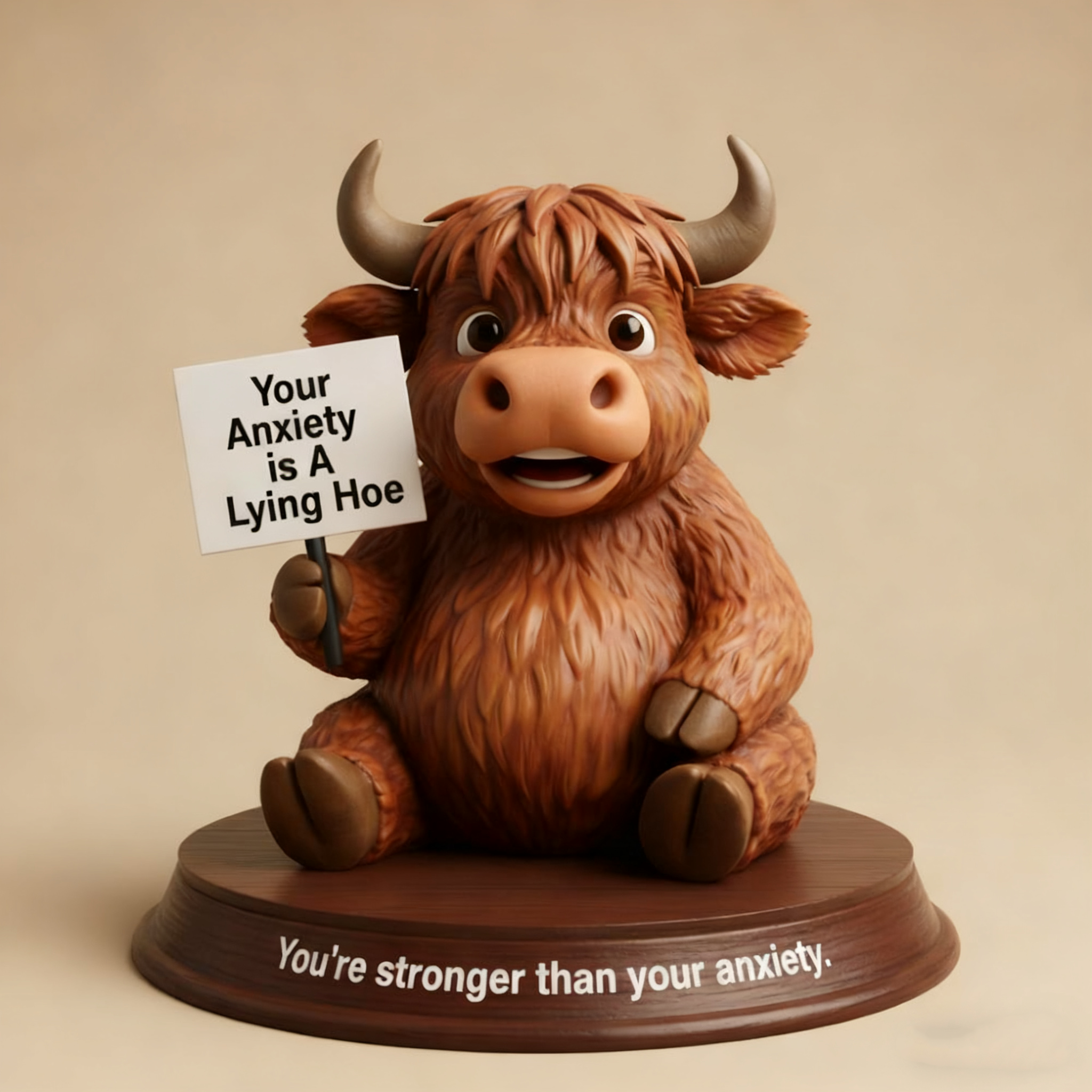 Highland Bull Figurine – A Straightforward Companion