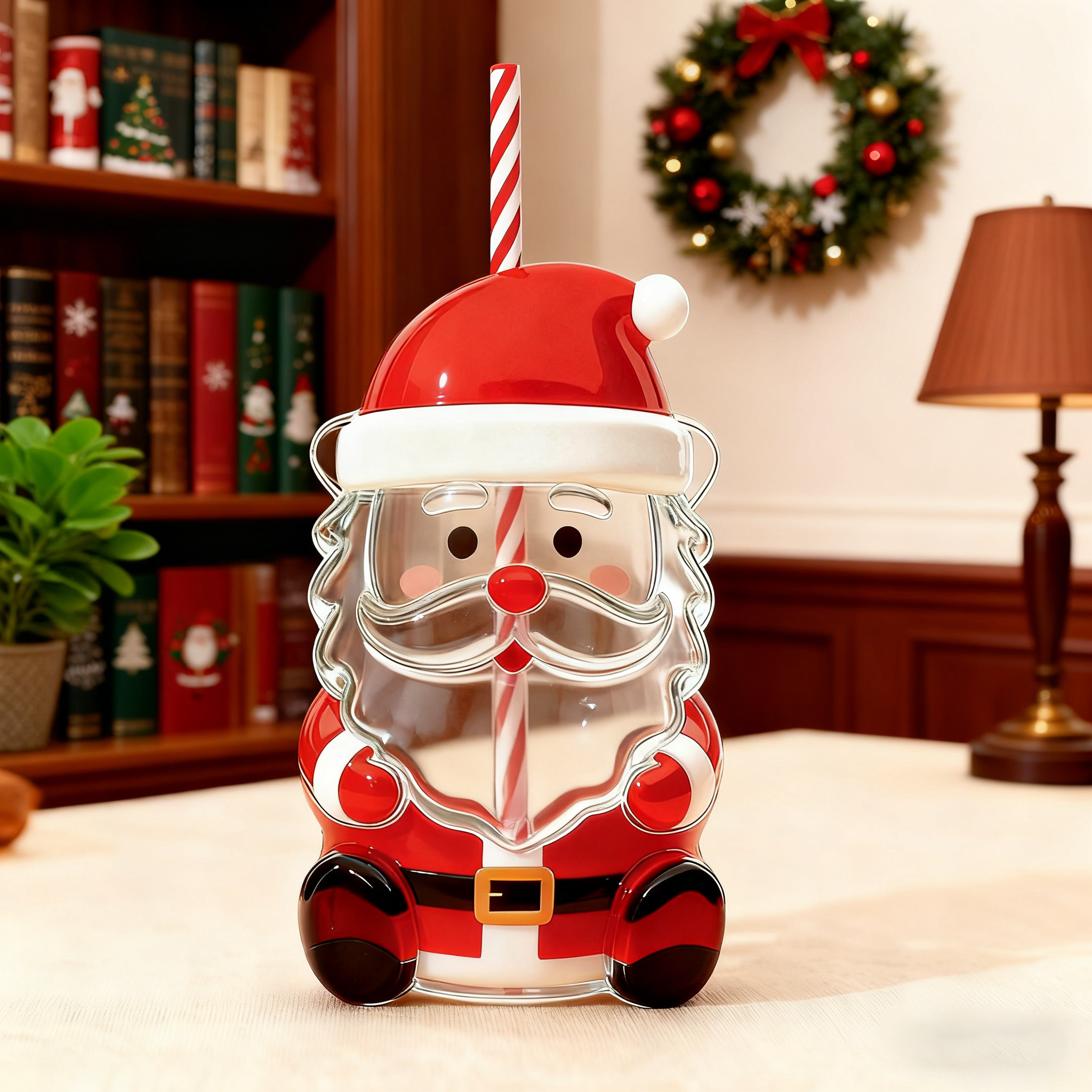 Christmas Limited Edition | Santa Claus Transparent Angel Cup