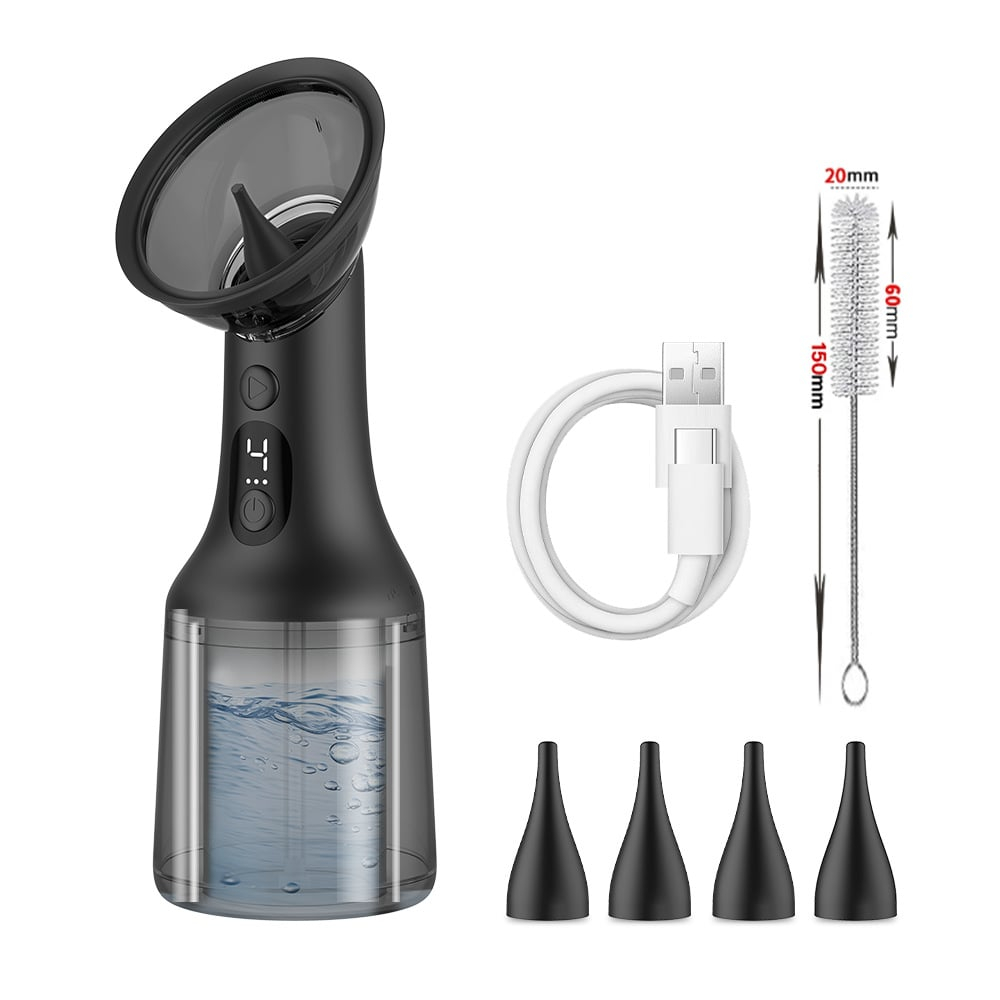 Rechargeable Electric Ear Wax Removal Machine, Dual Tank Waterproof Ear Irrigation Cleaner