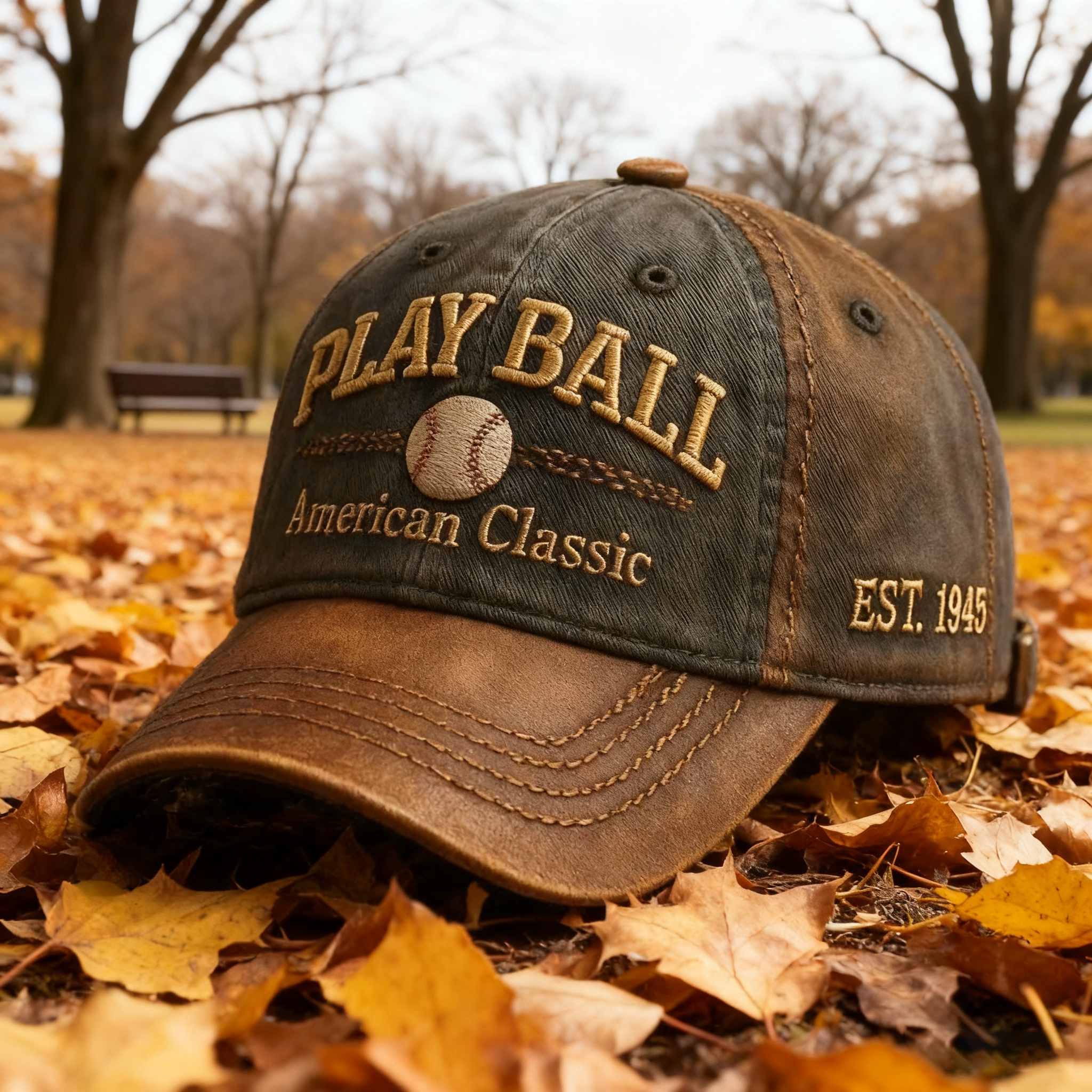 ⚾🧢Play Ball – American Classic Cotton Baseball Cap