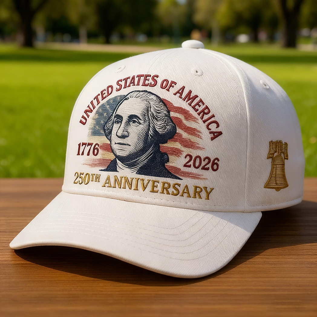 Patriotic US 250th Anniversary Cap