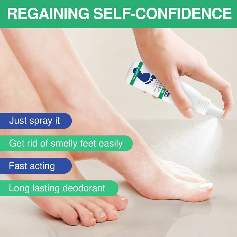 🔥Tea Tree Oil Foot Spray,Plant-Powered Antimicrobial Foot & Shoe Sanitizer