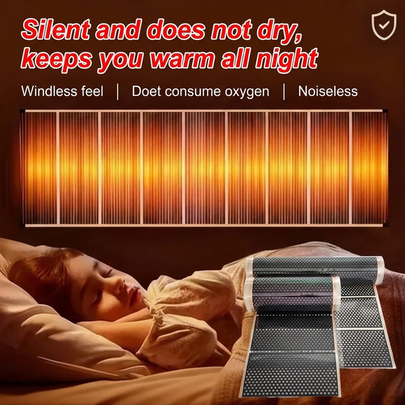 🔥3-Second Rapid Heating Honeycomb Graphene Far-Infrared Ceramic Wall Heater