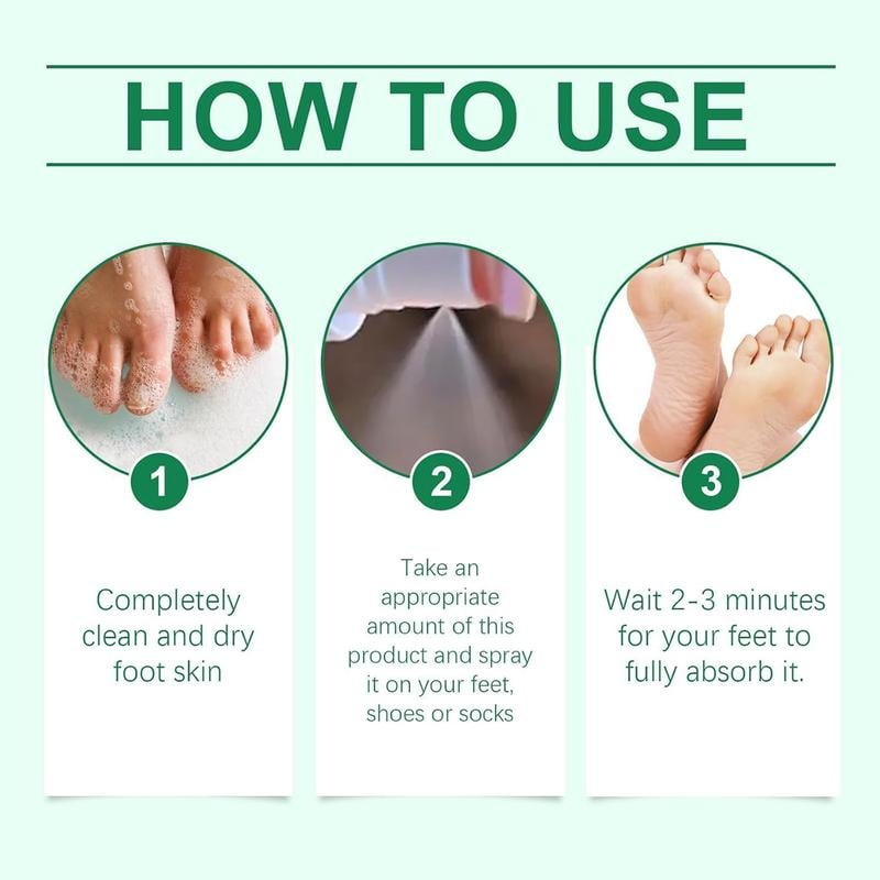 🔥Tea Tree Oil Foot Spray,Plant-Powered Antimicrobial Foot & Shoe Sanitizer
