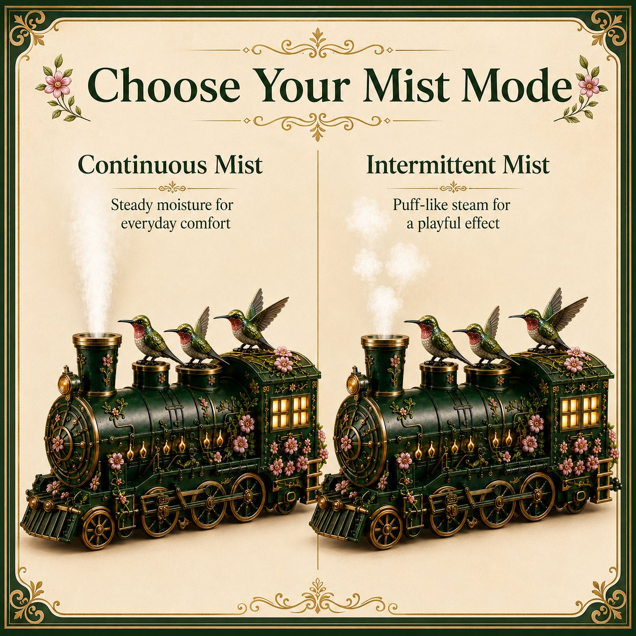 🔥Last Day 49% OFF🚂 Hummingbird Train Diffuser
