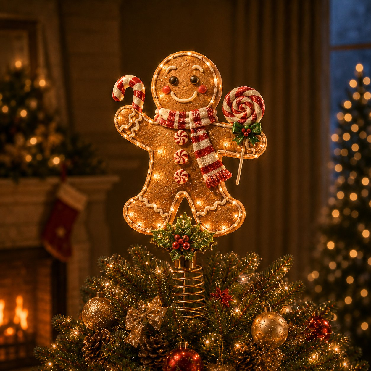 ⏳ Last Day 49% OFF – 🎅 Lighted Christmas Tree Topper Collection ✨