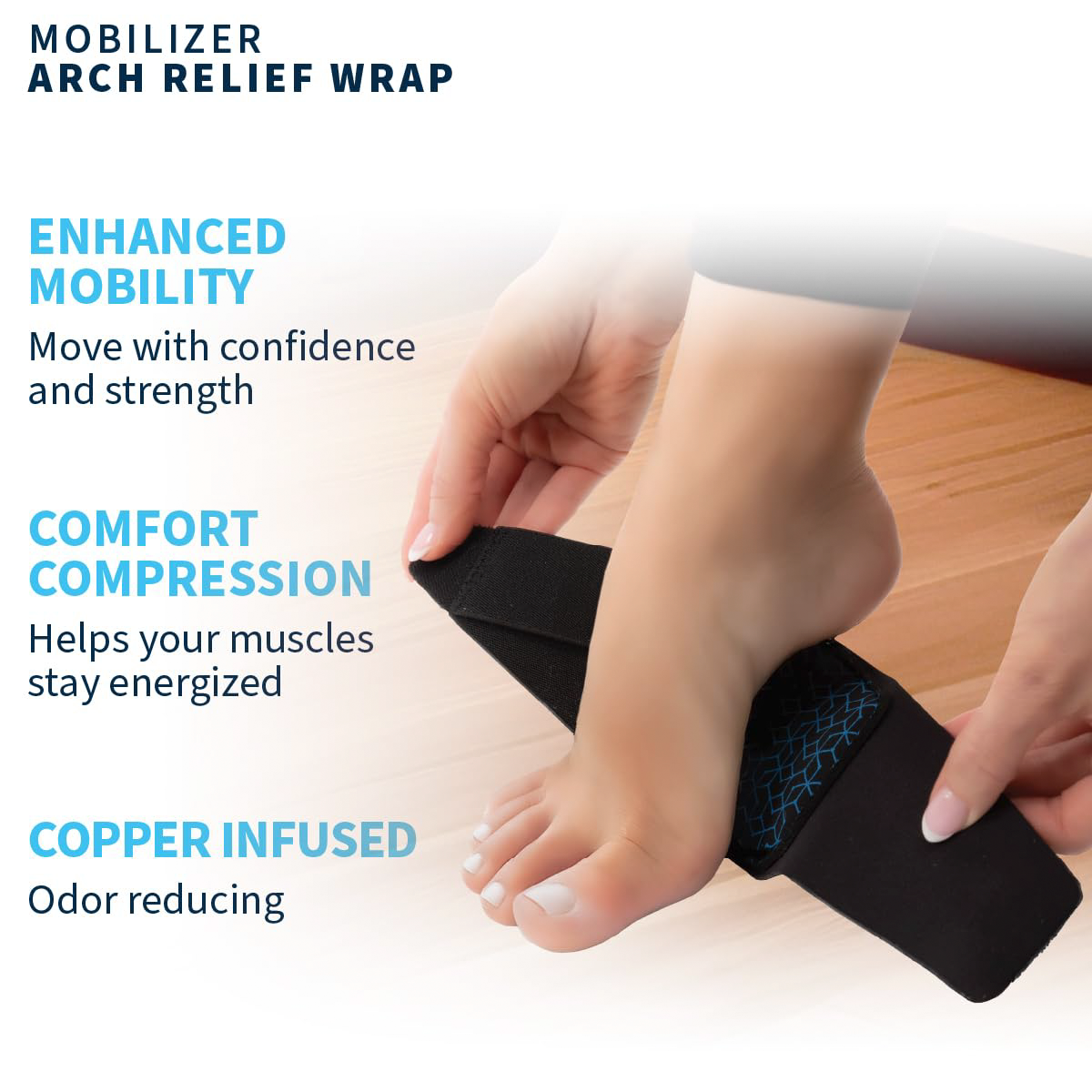 2 Pain Relief Foot Care Brace Sleeves