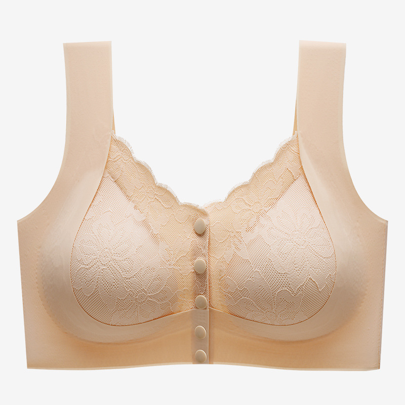 Wireless Push-Up Lace Comfort Bra