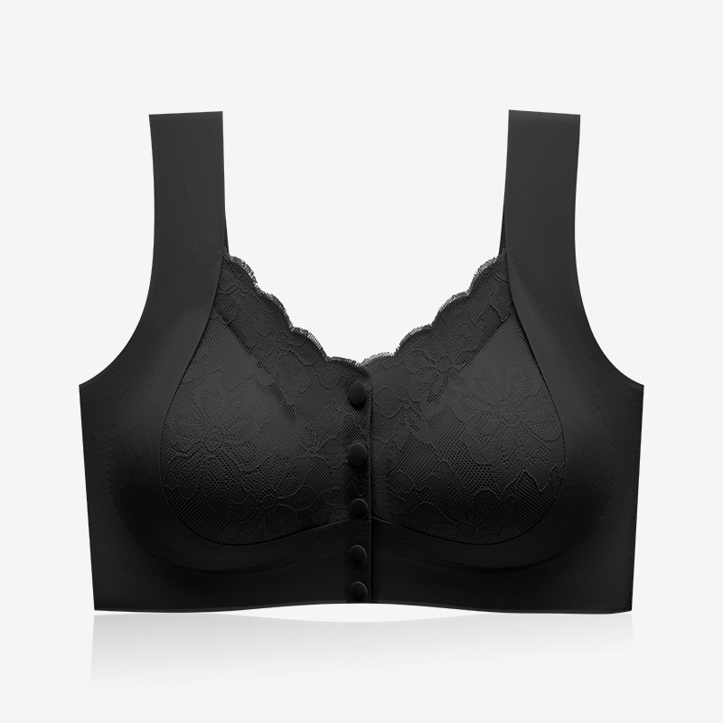 Wireless Push-Up Lace Comfort Bra