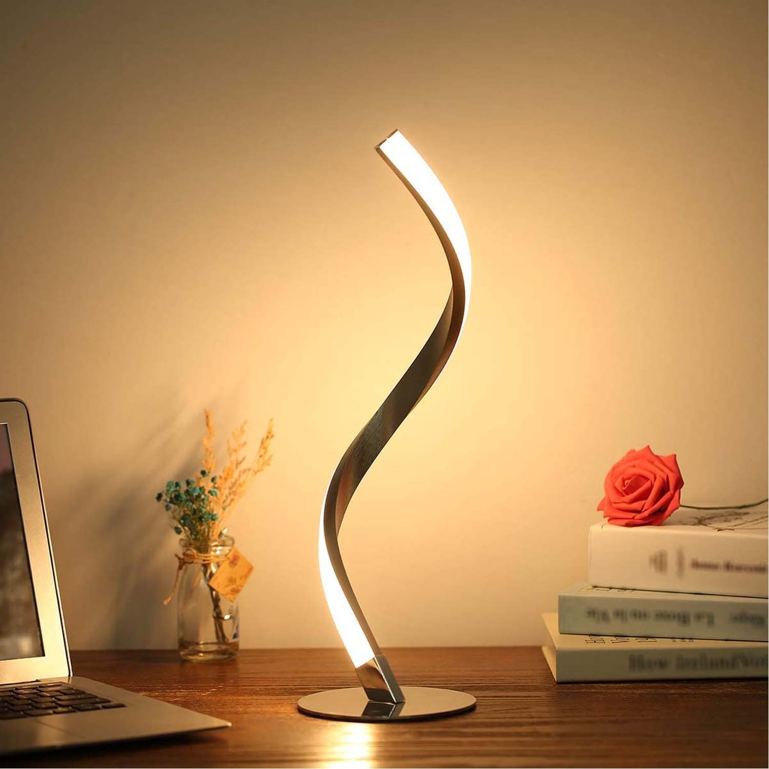Modern Spiral Table Lamp
