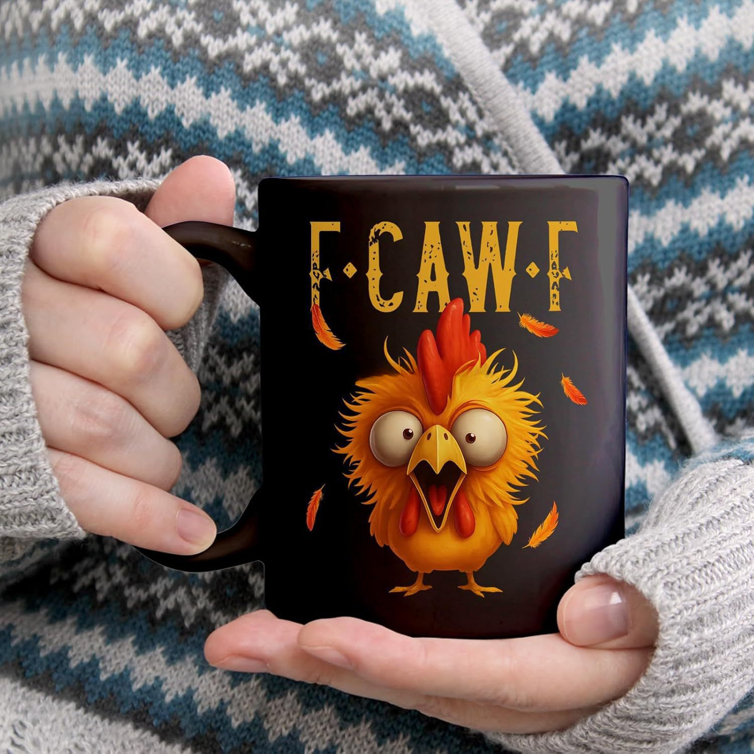 F-Caw-F Funny Chicken Mug