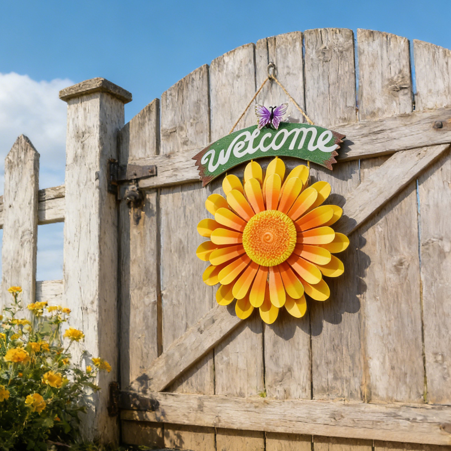 🌻 Sunflower Windmill – 2-in-1 Garden Decor ✨