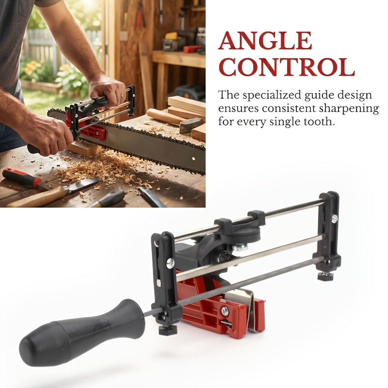 Adjustable Manual Chainsaw Sharpener Kit