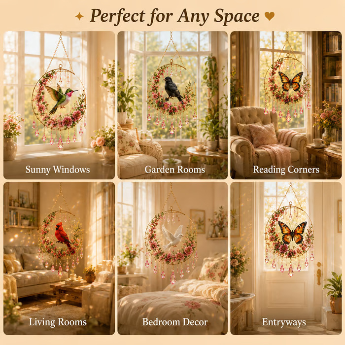 Crystal Garden Suncatcher – Turn an Empty Window Into a Beautiful, Light-Filled Corner
