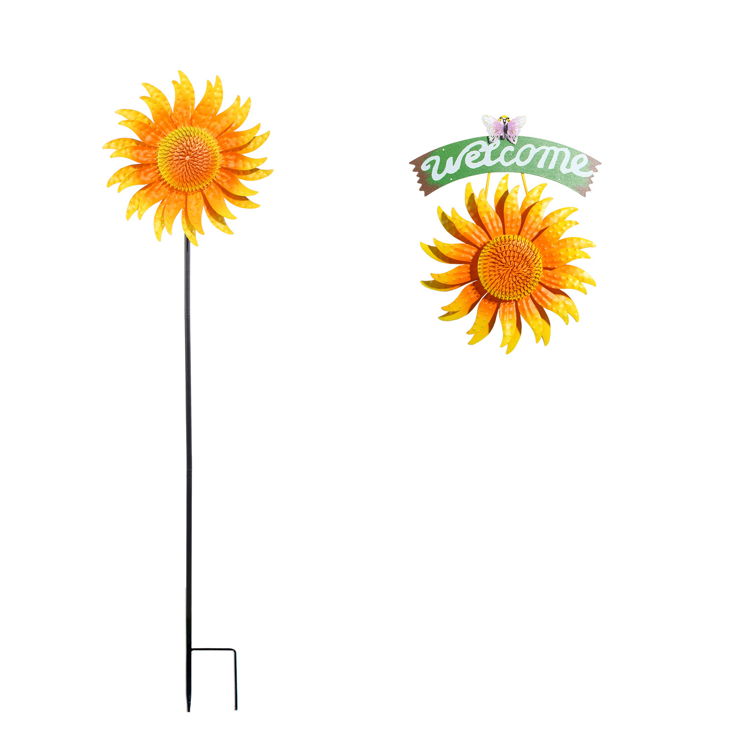 🌻 Sunflower Windmill – 2-in-1 Garden Decor ✨