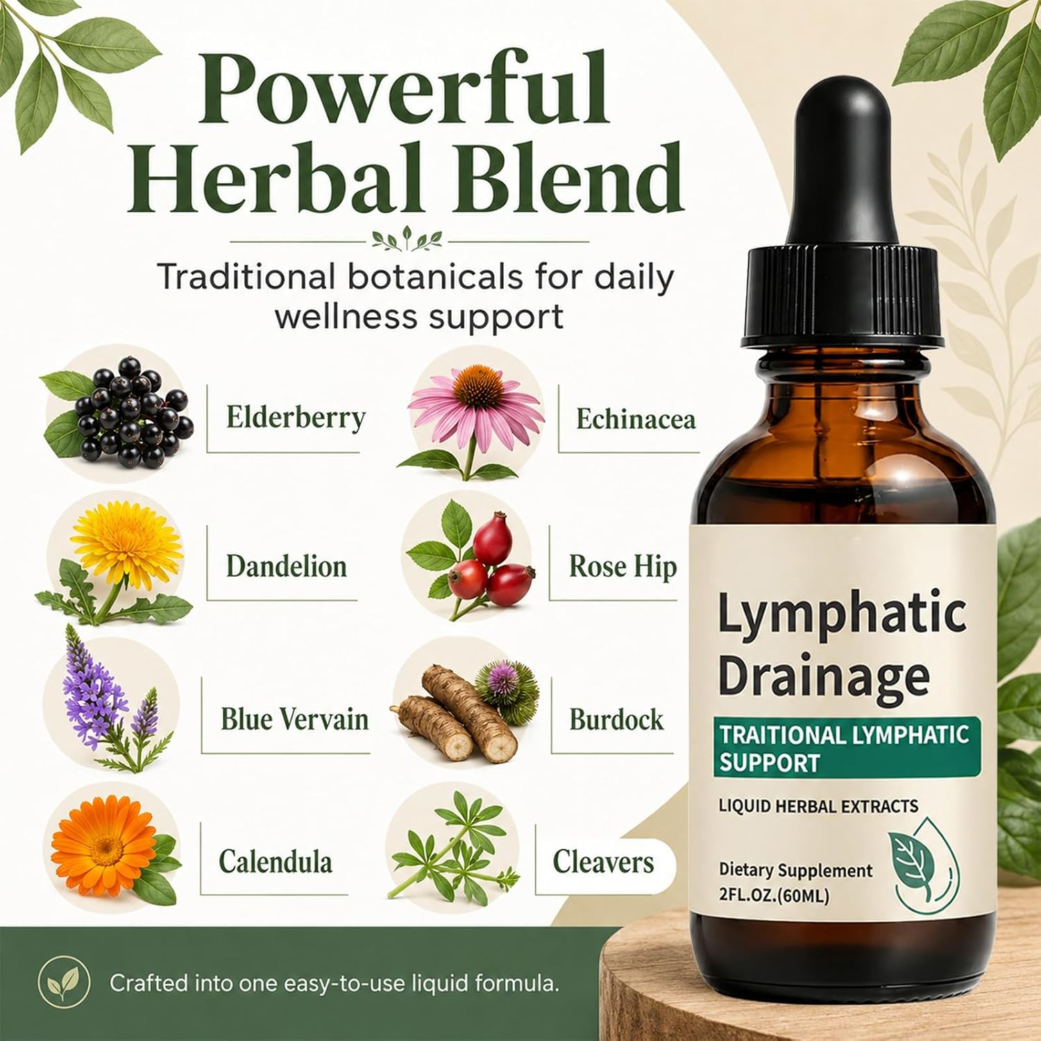 Herbal Lymphatic Support Drops – Clean Daily Wellness in Every Drop