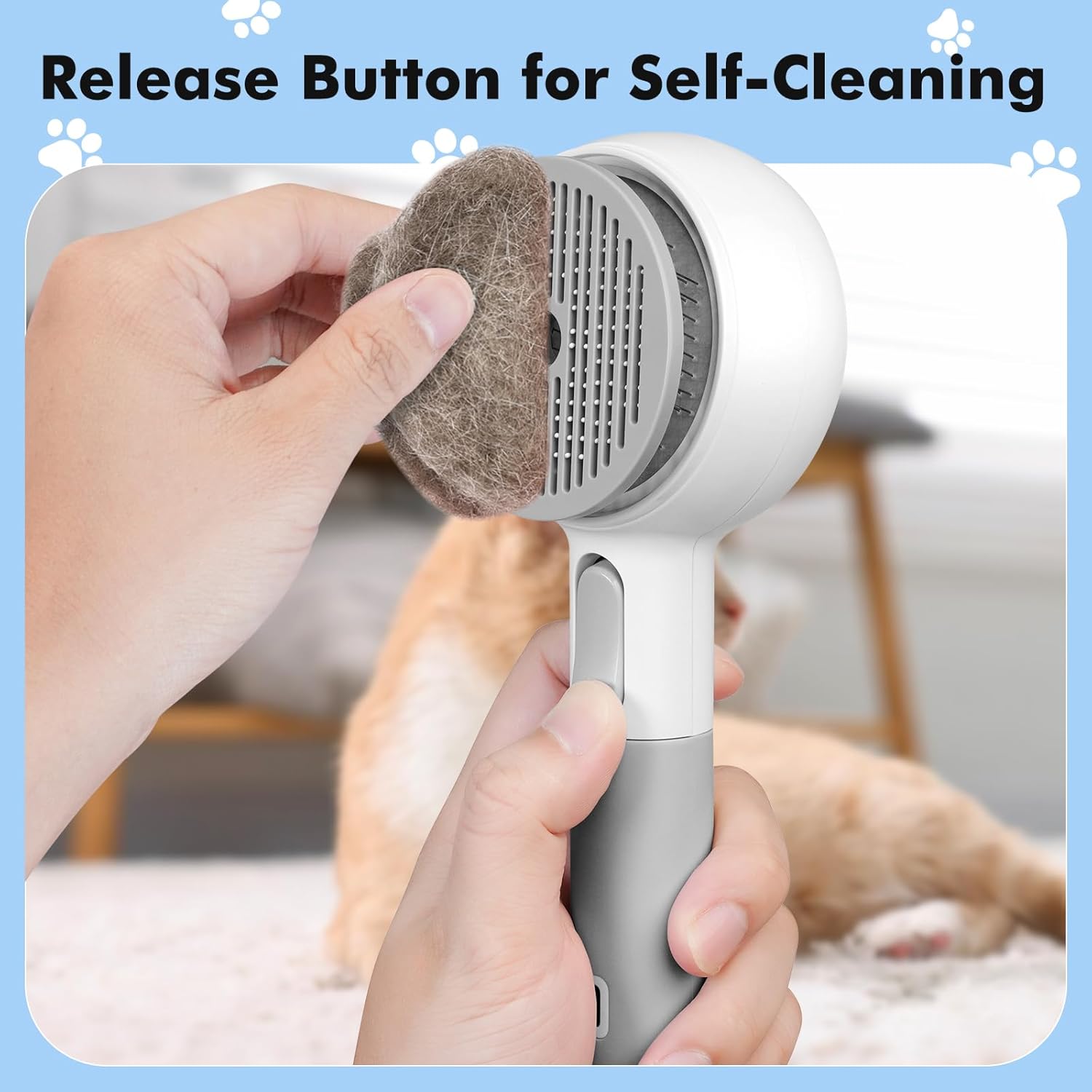 Cat Steam Brush with 2 Steam Modes