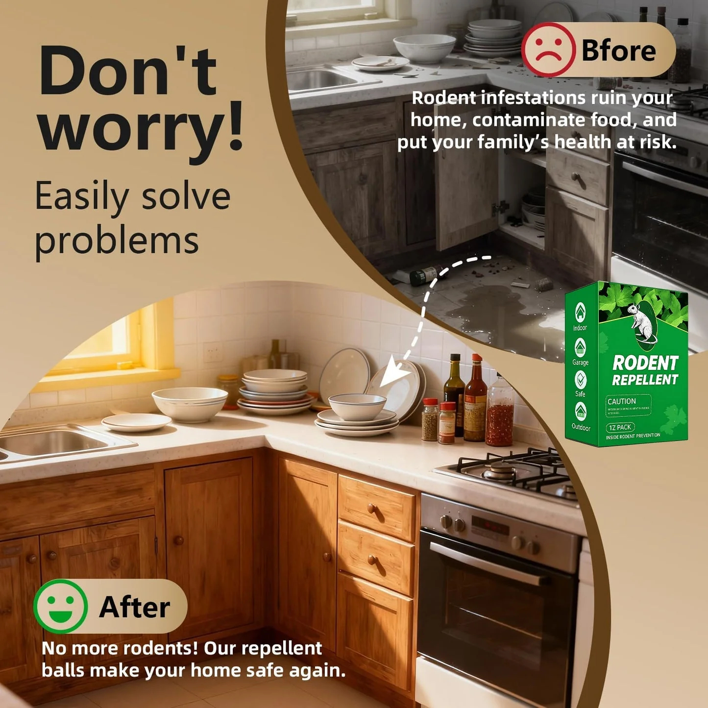 🐭 Natural Peppermint Rodent Repellent – Keep Pests Away Safely 🌿