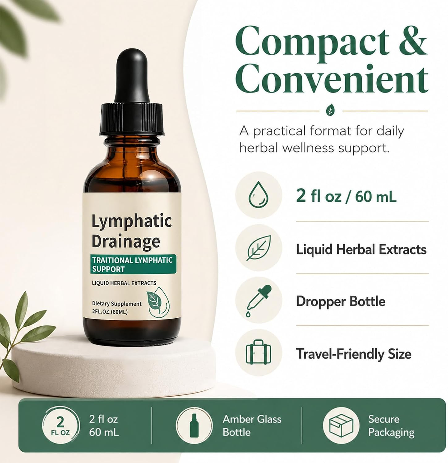 Herbal Lymphatic Support Drops – Clean Daily Wellness in Every Drop
