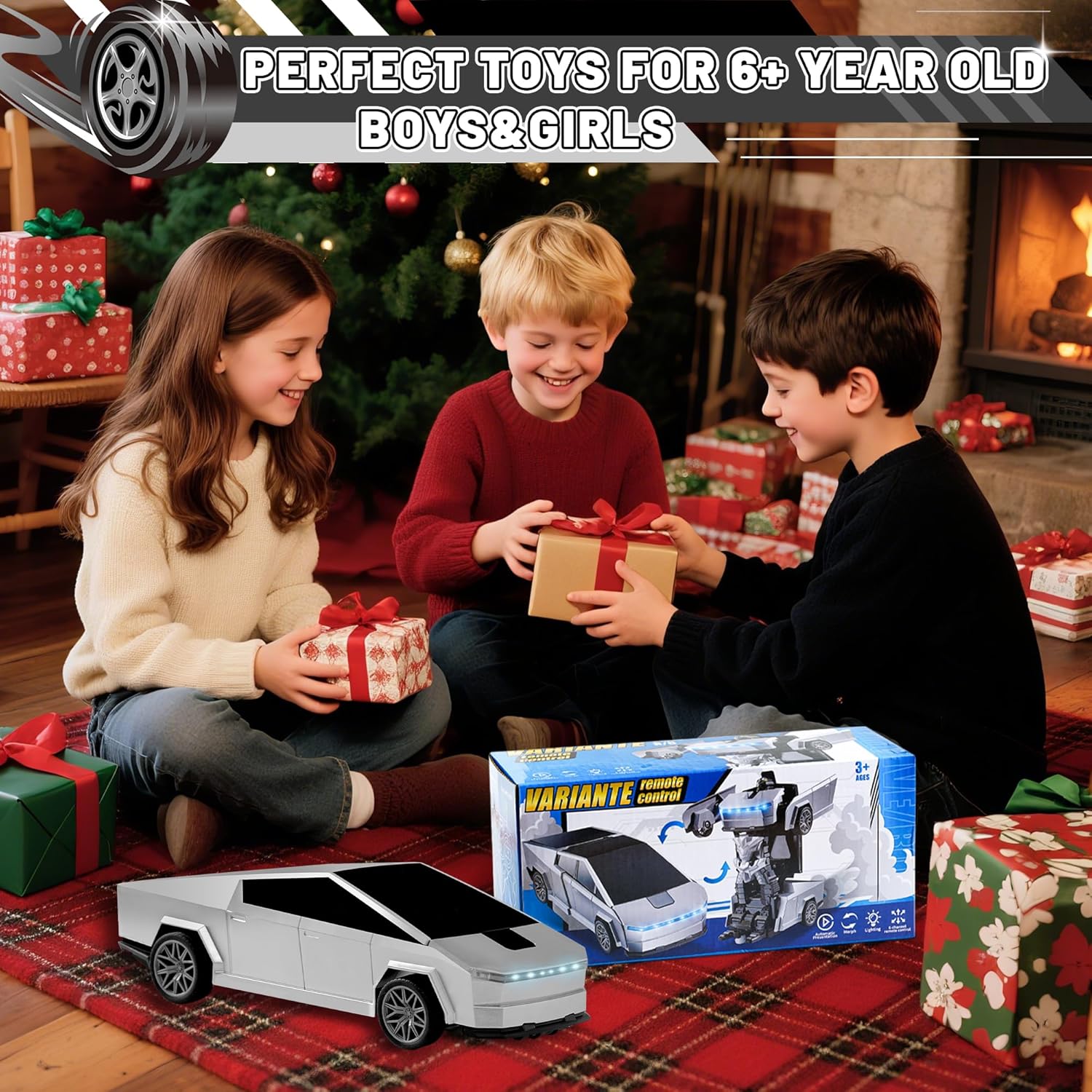 Remote Control Car Cyber-Inspired Transformer Toys