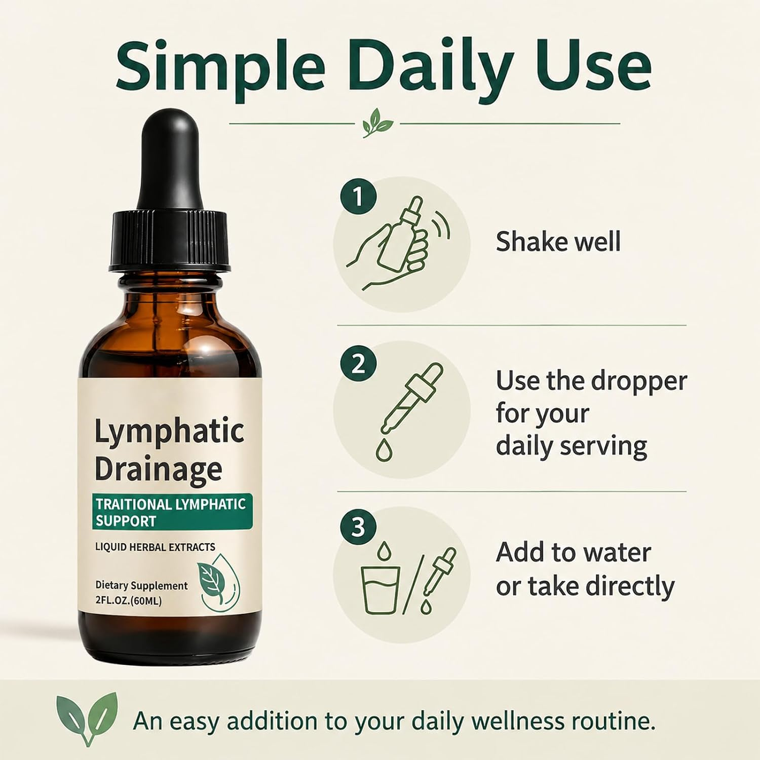 Herbal Lymphatic Support Drops – Clean Daily Wellness in Every Drop