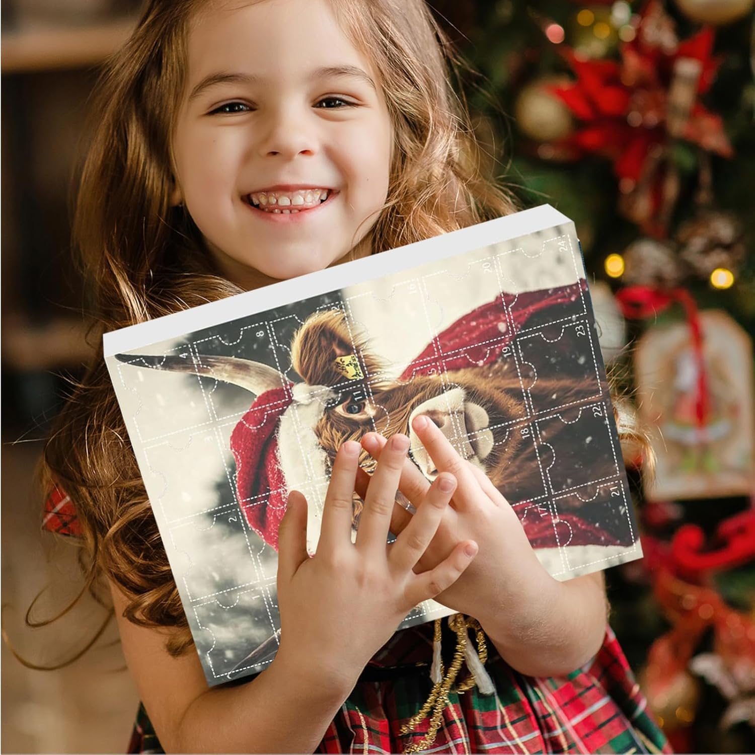 Christmas Highland Cow Advent Calendar 2025