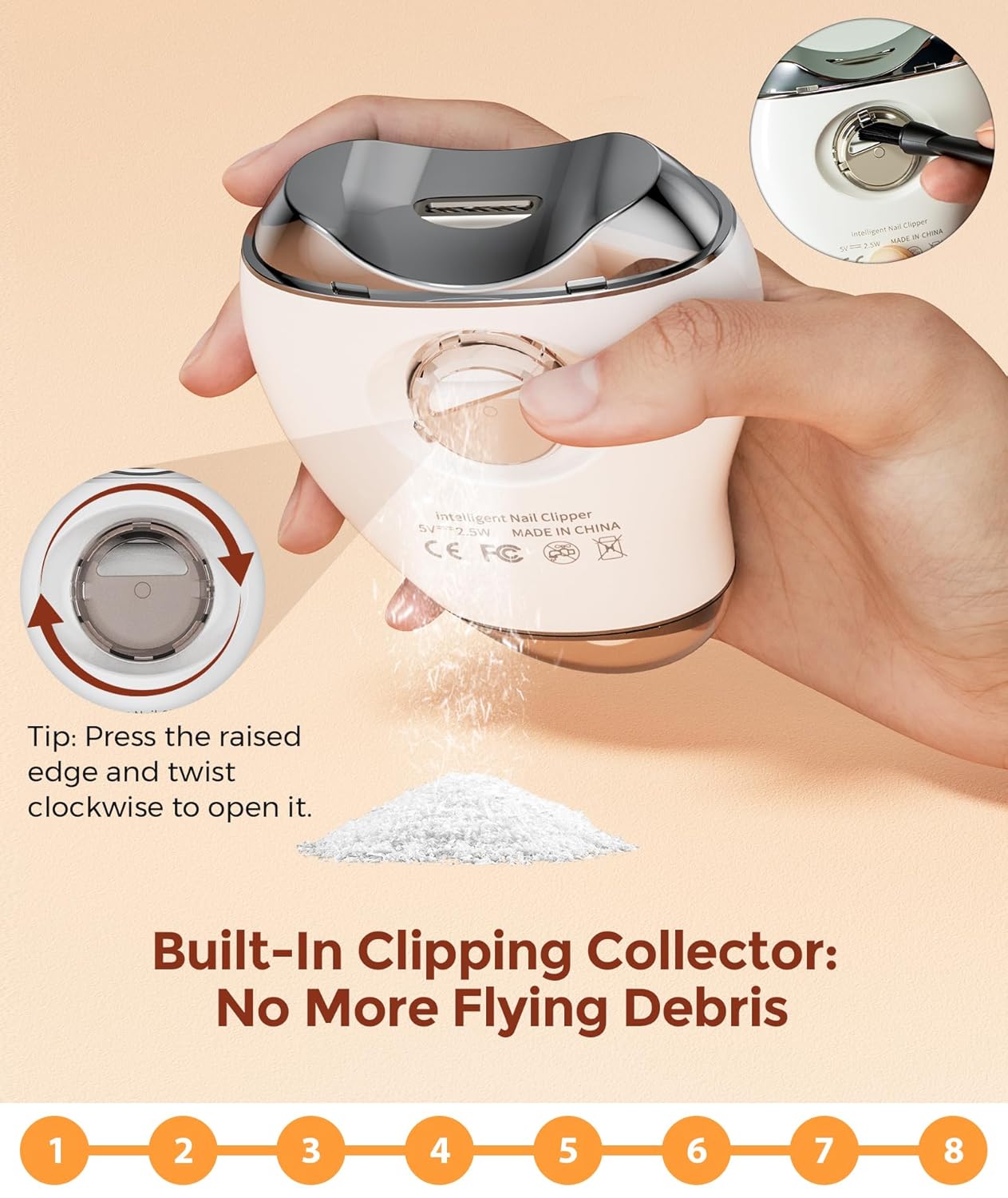 Automatic Electric Nail Clipper