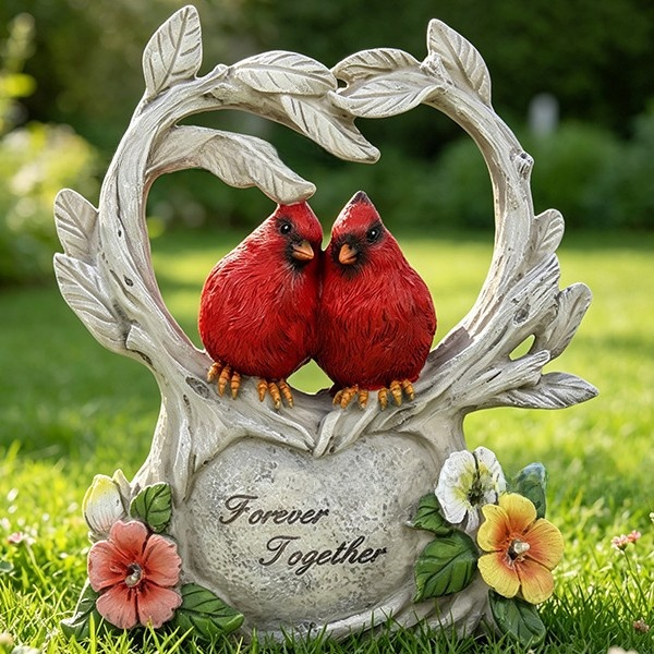 Solar-powered Outdoor Garden Statue