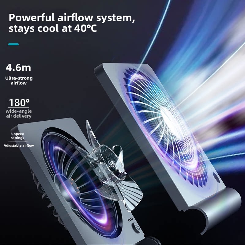 Ultra-Quiet Compact Table Fan