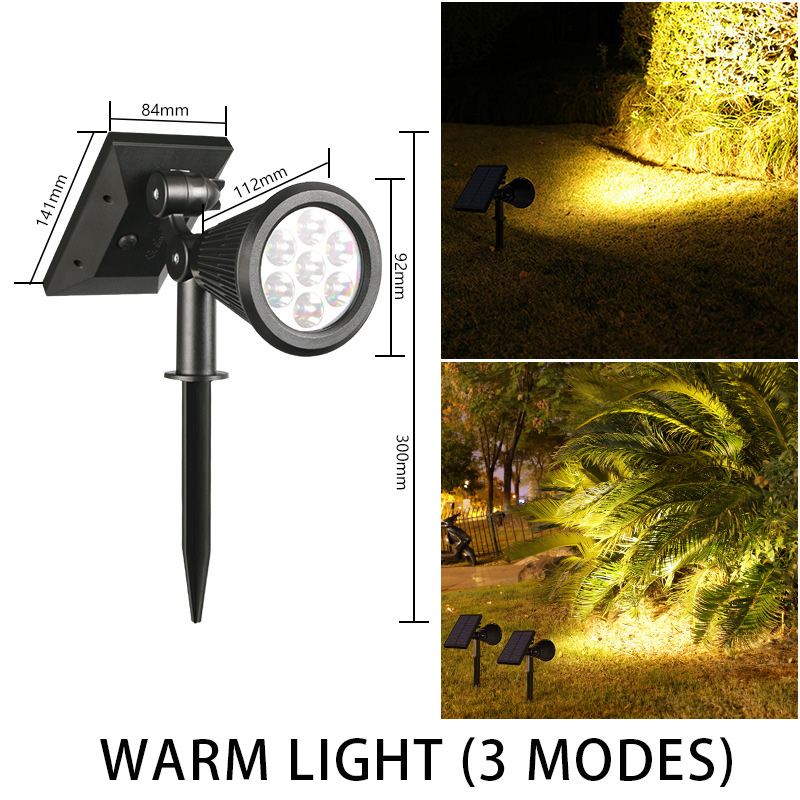 Solar Garden Landscape Lighting Pathway Spot Lights