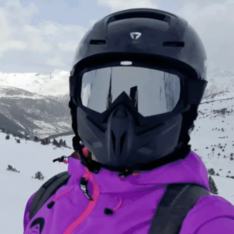 Windproof And Anti-Fog Removable Ski Mask Goggles
