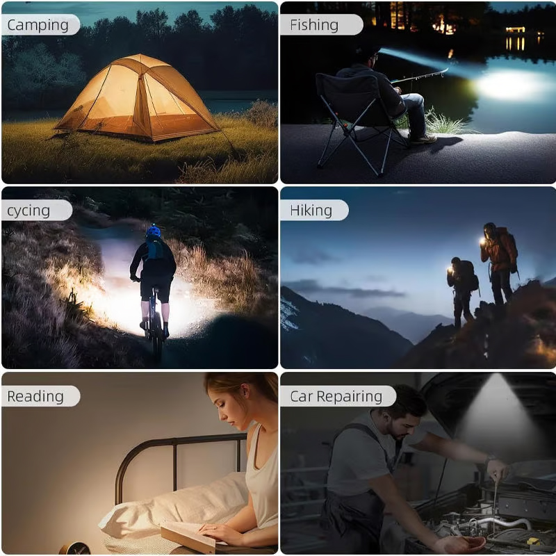 Compact Multi-Mode Pocket LED Flashlight