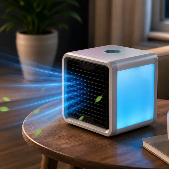 🌬️ Powerful Spray Desktop Air Cooler