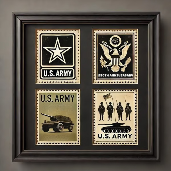 Military Stamps Collectible Kit - Father's Day Gift