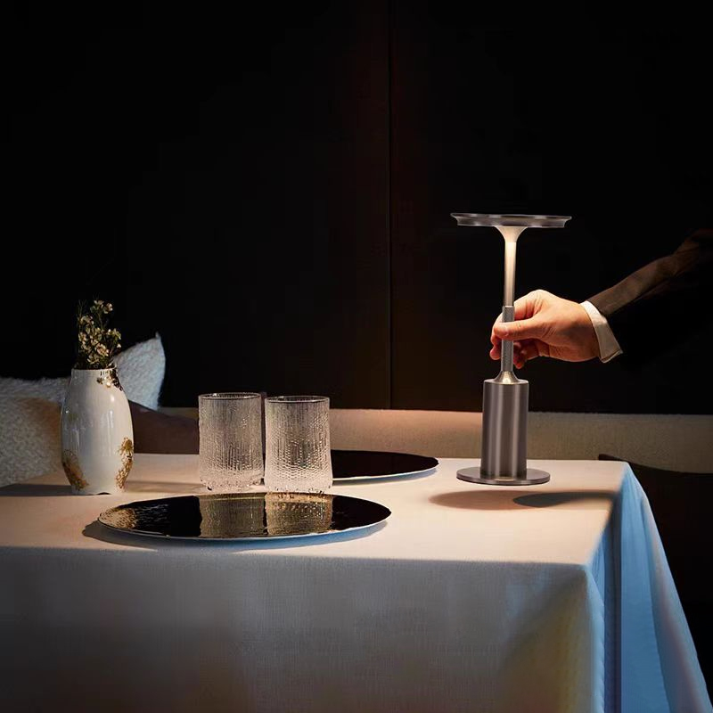 Cordless Table Lamp - Dimmable & Rechargeable Waterproof Desk Light