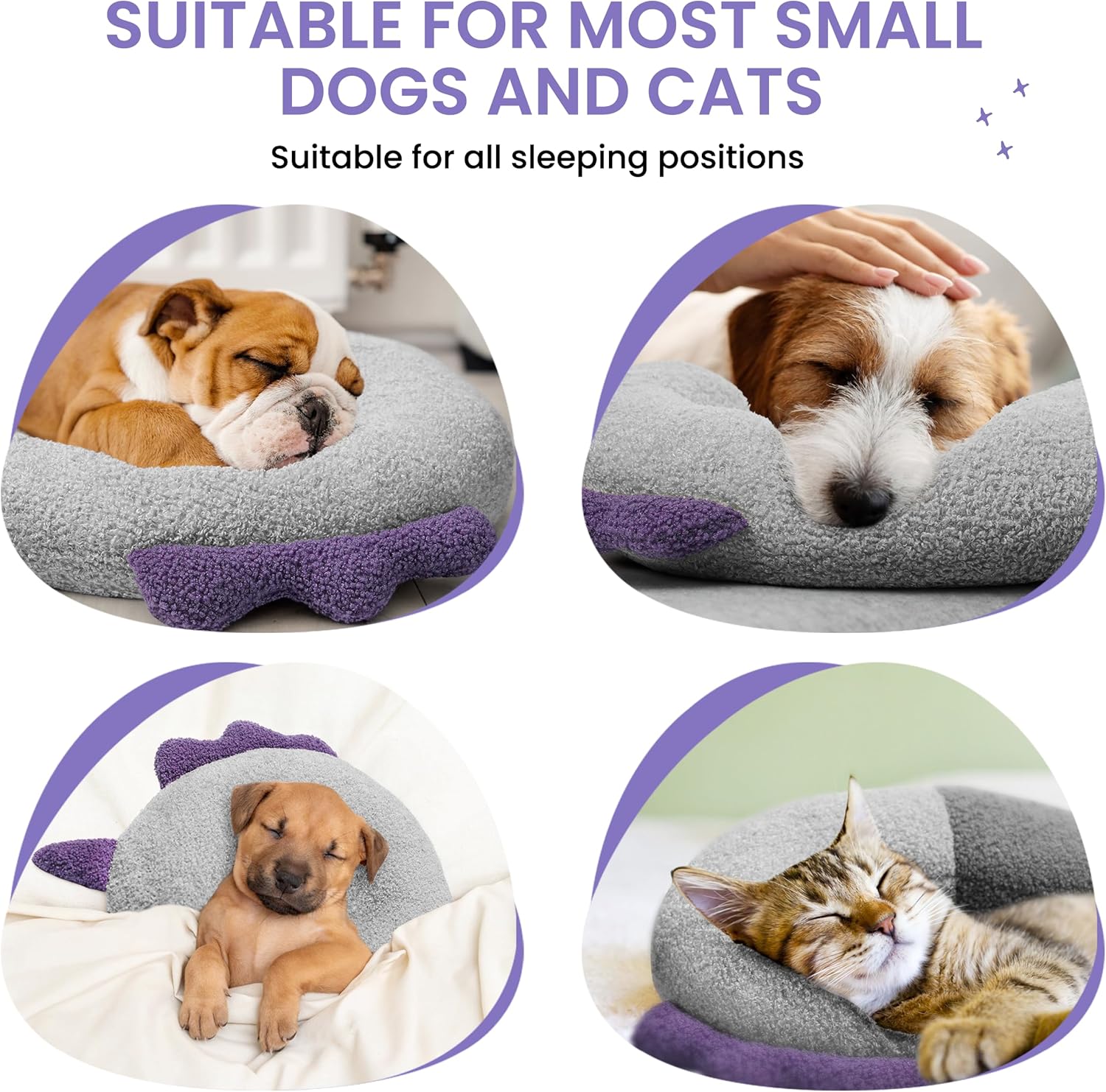 Dog Calming Pillow - Soft Neck Pillow for Dogs