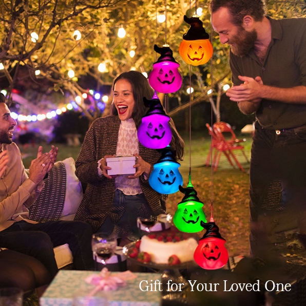 🎃Pumpkin Solar Wind Chimes